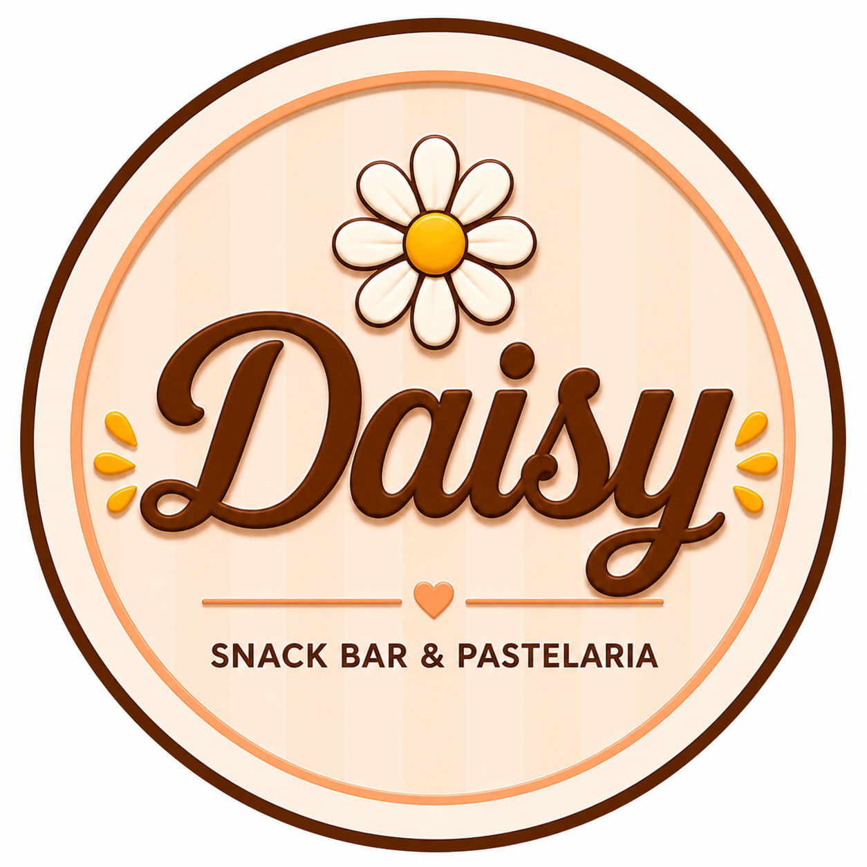 Logo Daisy Snack Bar e Pastelaria